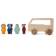 Load image into Gallery viewer, Trixie Wooden Animal Bus
