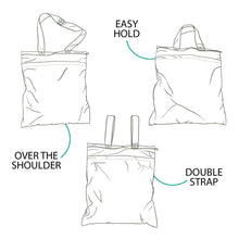 Load image into Gallery viewer, Earthside Eco Bums &#39;Ludlow&#39; Premium Double Pocket Wet Bag
