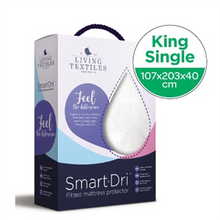 Load image into Gallery viewer, Living Textiles Smart-Dri Waterproof Fitted Mattress Protector