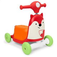 Load image into Gallery viewer, Skip Hop Zoo Ride On 3 in 1 Scooter