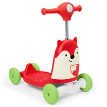 Load image into Gallery viewer, Skip Hop Zoo Ride On 3 in 1 Scooter
