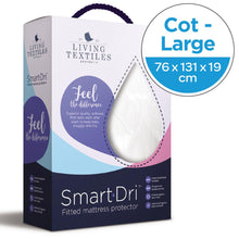 Load image into Gallery viewer, Living Textiles Smart-Dri Waterproof Fitted Mattress Protector