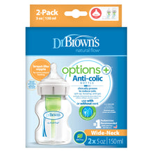 Load image into Gallery viewer, Dr Browns Options+ Wide Neck Bottle