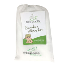 Load image into Gallery viewer, Pea Pods Bamboo Absorber - for "ONE" Size Pea Pods Nappies