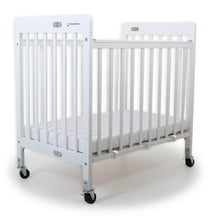 Load image into Gallery viewer, Baby Inc Stowaway – Folding Wooden Cot