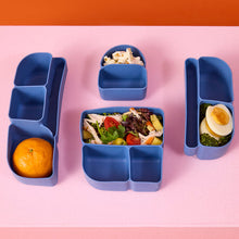 Load image into Gallery viewer, BBox Silicone Bento Buddy Inserts - Ocean Blue
