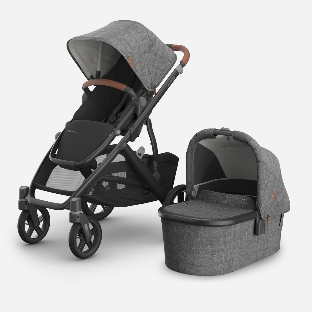 UPPAbaby VISTA V3 with Bassinet + FREE Upper Adapters