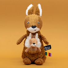 Load image into Gallery viewer, Les Ptipotos Mum &amp; Baby Plush Toys - AUSTRALIANA
