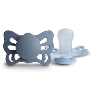 FRIGG Butterfly Pacifier / Dummy - 2pk SILICONE