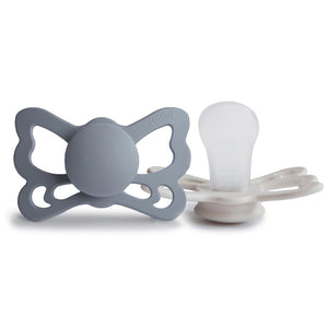 FRIGG Butterfly Pacifier / Dummy - 2pk SILICONE