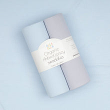 Load image into Gallery viewer, All4Ella Ribbed Jersey Swaddles 2pk
