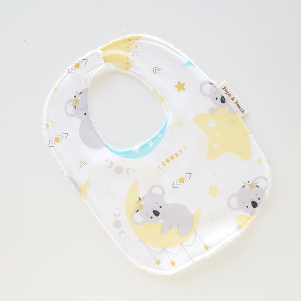 Pepe & Peach Baby Bib