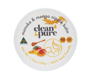 Clean & Pure Manuka & Mango Nipple Balm