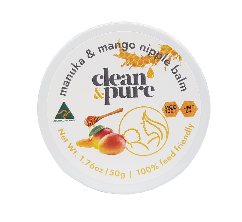 Clean & Pure Manuka & Mango Nipple Balm