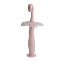 Load image into Gallery viewer, Mushie Silicone Training Toothbrush
