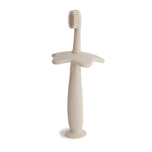 Mushie Silicone Training Toothbrush