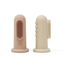 Load image into Gallery viewer, Mushie Finger Toothbrush - 2 pack
