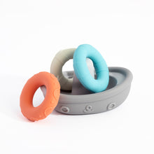 Load image into Gallery viewer, Playground Silicone Boat Stacking Toy
