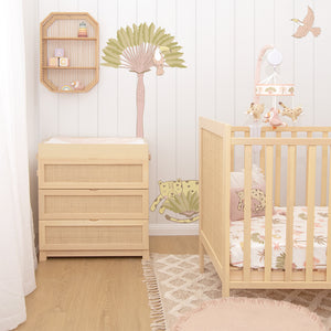 Living Textiles Musical Cot Mobile Tropical