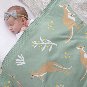 Living Textiles Baby Blanket Australiana