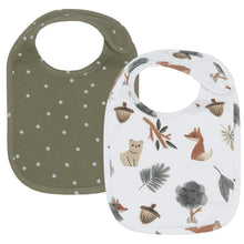 Load image into Gallery viewer, Living Textiles Baby Bib Set 2pk
