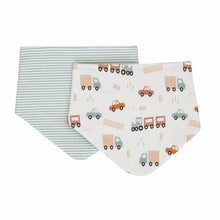 Load image into Gallery viewer, All4Ella Bandana Bibs 2pk
