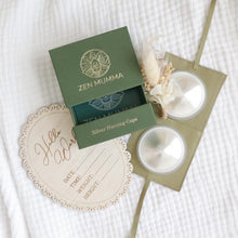 Load image into Gallery viewer, Zen Mumma Deluxe Silver Nursing Cups
