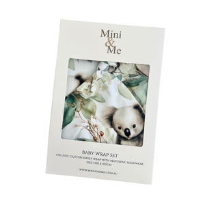 Mini & Me Baby Wrap Set