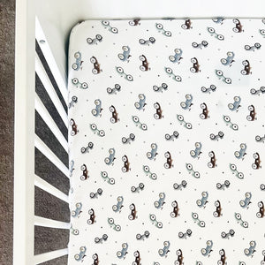 Mini & Me Fitted Jersey Cot Sheet