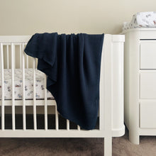 Load image into Gallery viewer, Mini &amp; Me Cable Knit Baby Blanket
