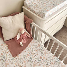Load image into Gallery viewer, Mini &amp; Me Fitted Jersey Cot Sheet
