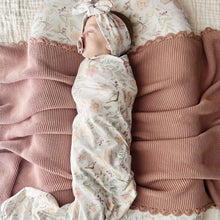 Load image into Gallery viewer, Mini &amp; Me Fitted Jersey Bassinet Sheet
