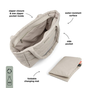 Done by Deer Out & About Quilted Changing Tote