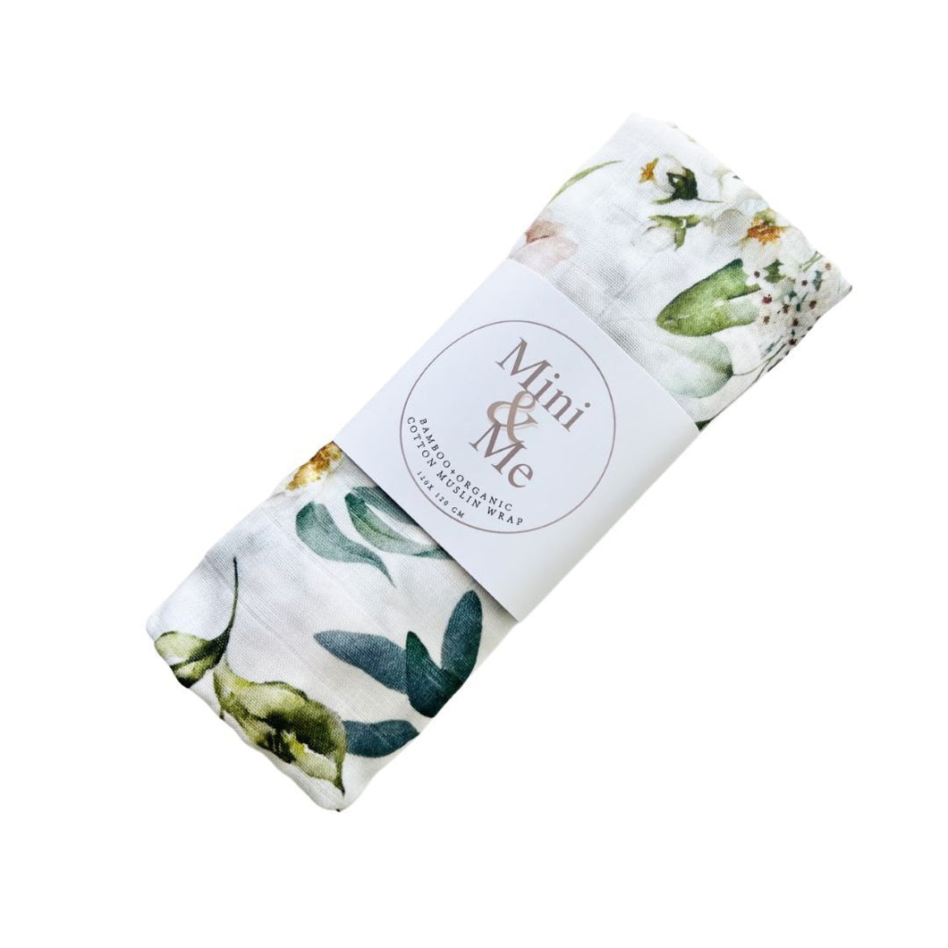 Cuddle Bug & Co Bamboo Cotton Muslin Wrap