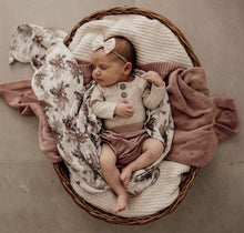 Load image into Gallery viewer, Mini &amp; Me Heirloom Baby Blanket
