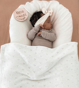 Mini & Me Heirloom Baby Blanket