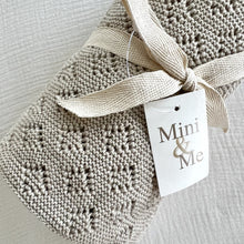Load image into Gallery viewer, Mini &amp; Me Diamond Knit Baby Blanket
