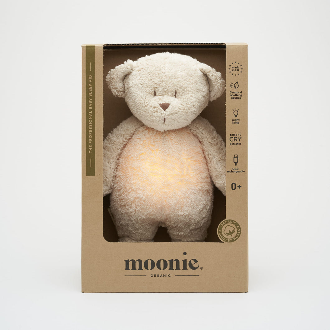 Moonie Organic Humming Plush Sleep Toy