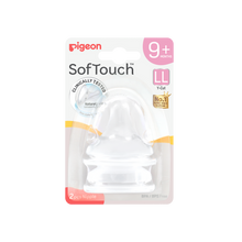 Load image into Gallery viewer, Pigeon SoftTouch Teat, 2 pack - Wide Neck
