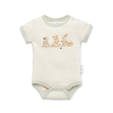 Load image into Gallery viewer, Aster &amp; Oak Teddy Picnic Print Onesie
