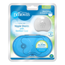 Load image into Gallery viewer, Dr Browns Nipple Shields with Steriliser Case
