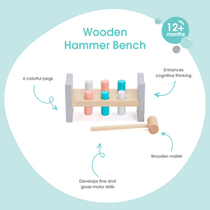Bubble Wooden Hammer Bench
