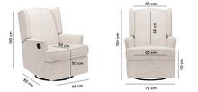 Load image into Gallery viewer, iL Tutto Chelsea Recliner Chair - Egg Shell
