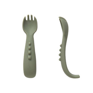 All4Ella Comfy Grip Silicone Forks 2pk