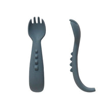 Load image into Gallery viewer, All4Ella Comfy Grip Silicone Forks 2pk
