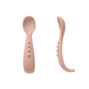 All4Ella Comfy Grip Silicone Spoons 2 pk