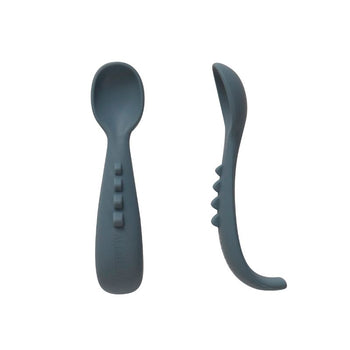 All4Ella Comfy Grip Silicone Spoons 2 pk