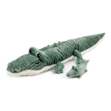 Load image into Gallery viewer, Les Ptipotos Mum &amp; Baby Plush Toys - AFRICANA
