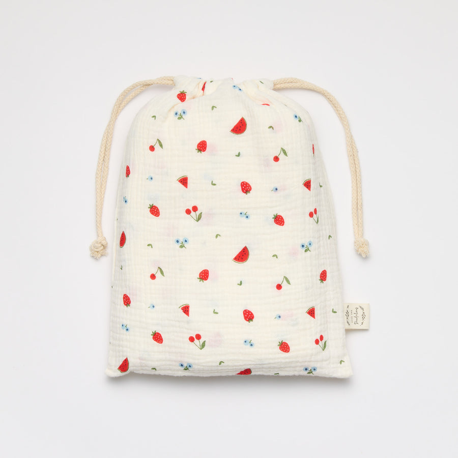 Over the Dandelions Muslin Fitted Cot Sheet