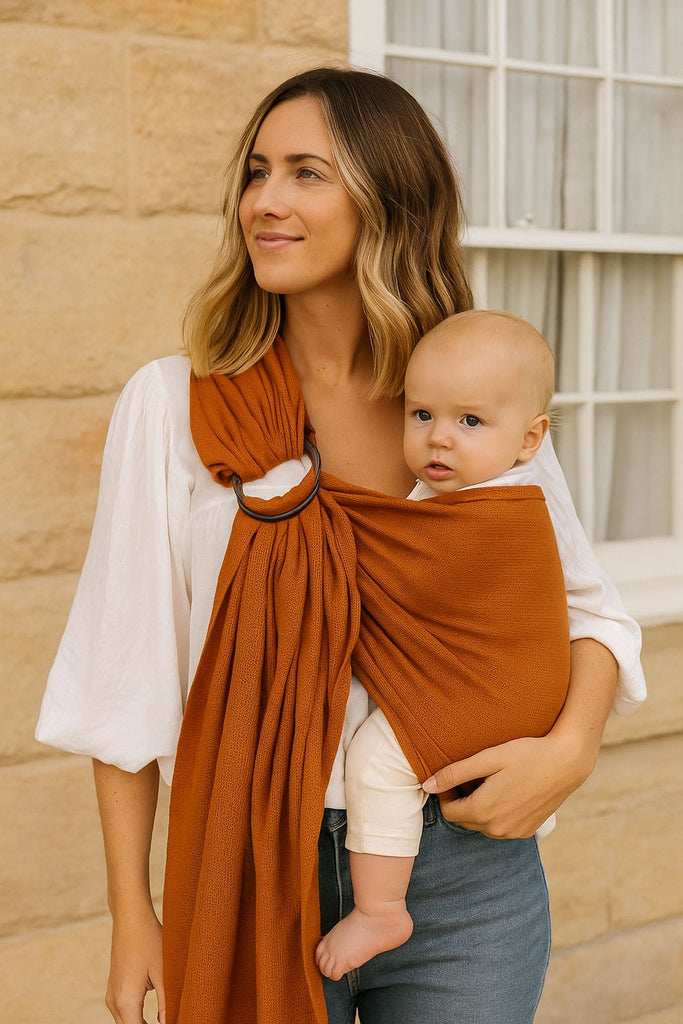HUG-A-BUB Organic Cotton Mesh Ring Sling